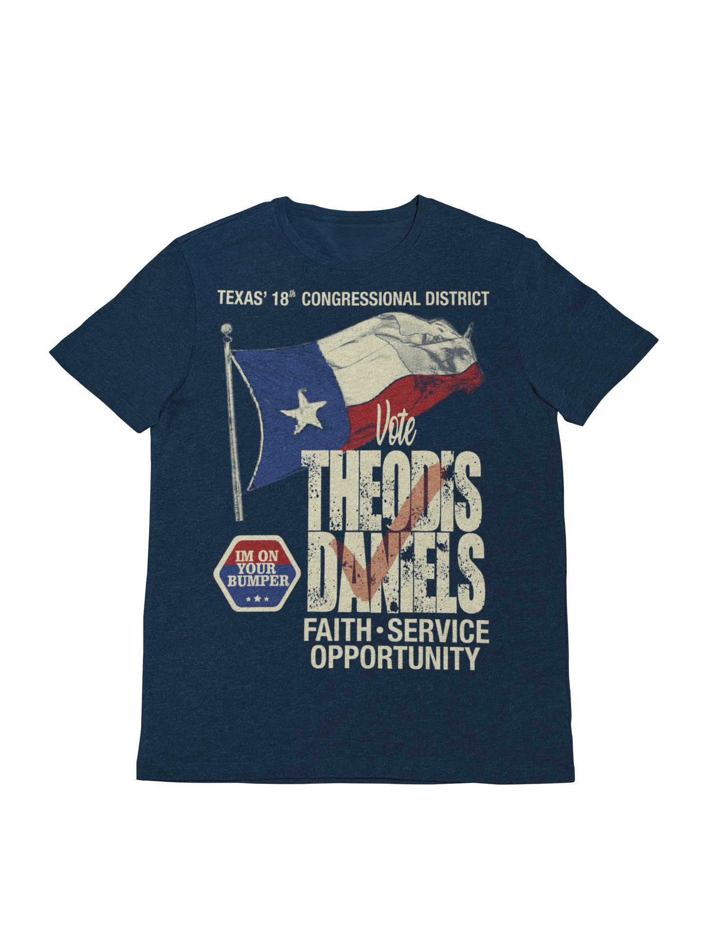 "Vote Theodis Daniels" T-Shirt
